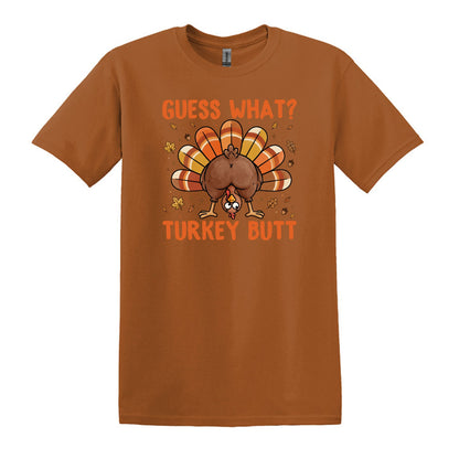 Guess What?  Turkey Butt! - Gildan Heavy Cotton Unisex T-shirt
