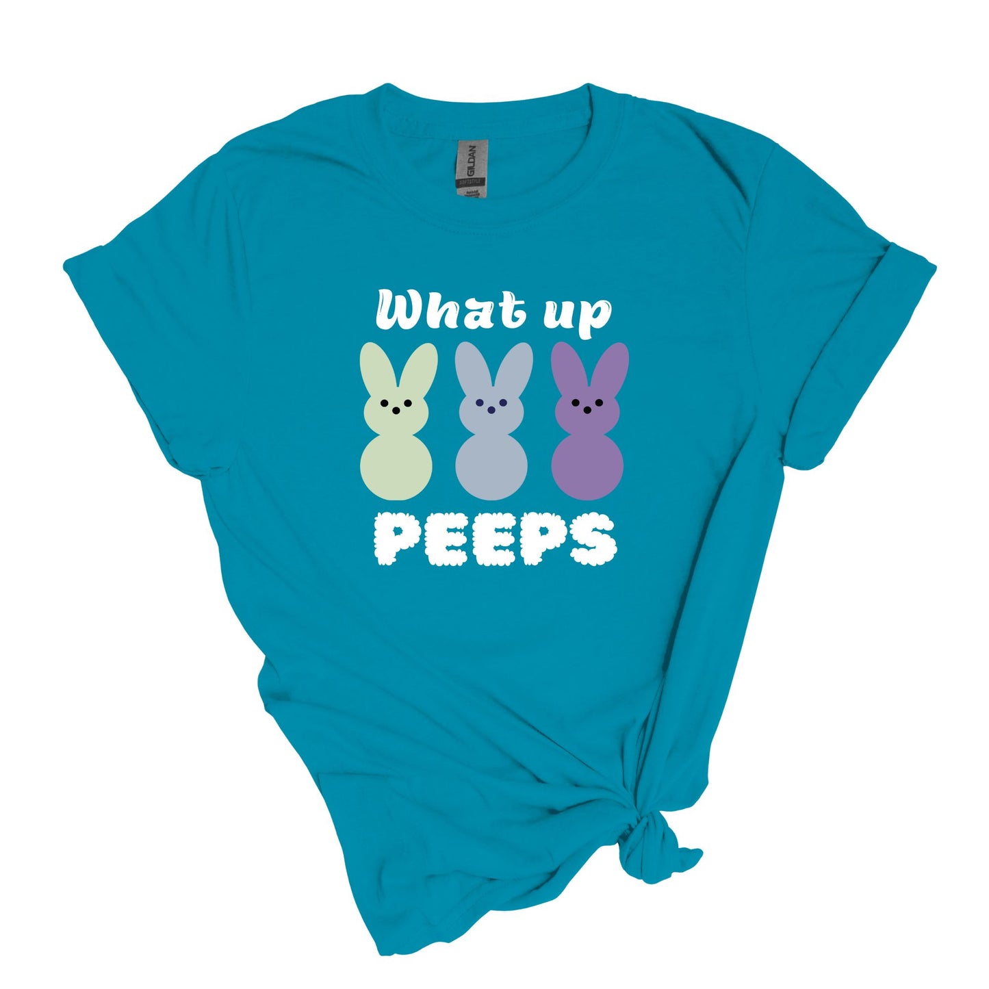 What up Peeps - Adult Unisex Soft T-Shirt