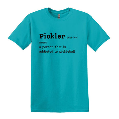 Pickleball T-Shirt - What is a Pickler? - Gildan Heavy Cotton