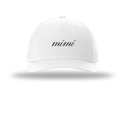 Custom Richardson 112FP Trucker Cap – Personalized for Grandma, Grandpa & More | Choose Your Font | Add Any Name