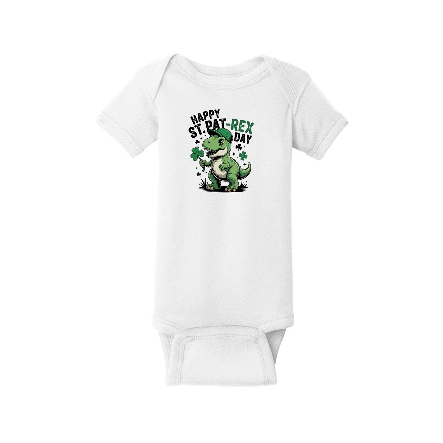Happy St. Pat-Rex Day - Infant Ribbed Bodysuit