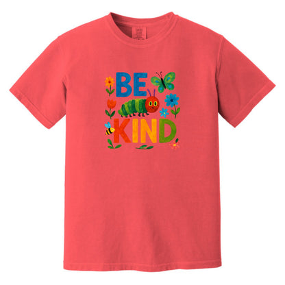 Be Kind Caterpillar T-Shirt - Comfort Colors ® Heavyweight Ring Spun Tee