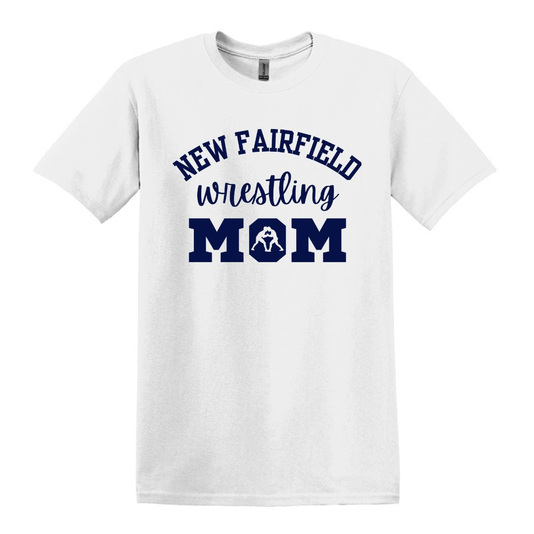 NF Wrestling MOM or DAD - Tees - short sleeve or long sleeve