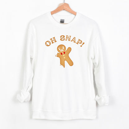 OH SNAP!  Fun and Festive Gingerbread Cookie Sweatshirt