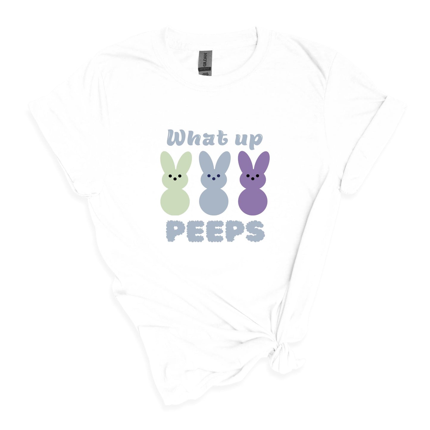 What up Peeps - Adult Unisex Soft T-Shirt