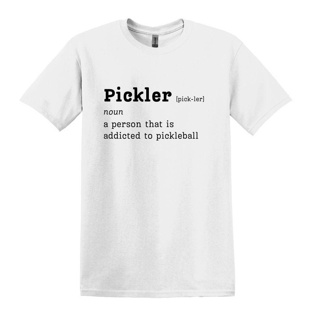 Pickleball T-Shirt - What is a Pickler? - Gildan Heavy Cotton