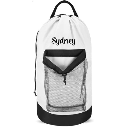 Personalized Laundry Backpack – Durable, Hands-Free & Built for Big Loads