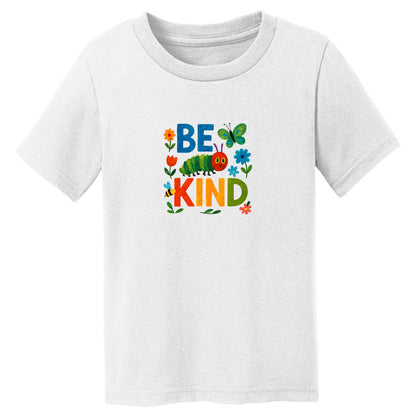 Be Kind - Colorful Caterpillar Toddler T-shirt