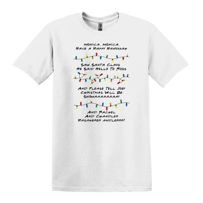 Monica Monica Have a Happy Hanukkah - Funny Friends inspired Tee or Sweatshirt