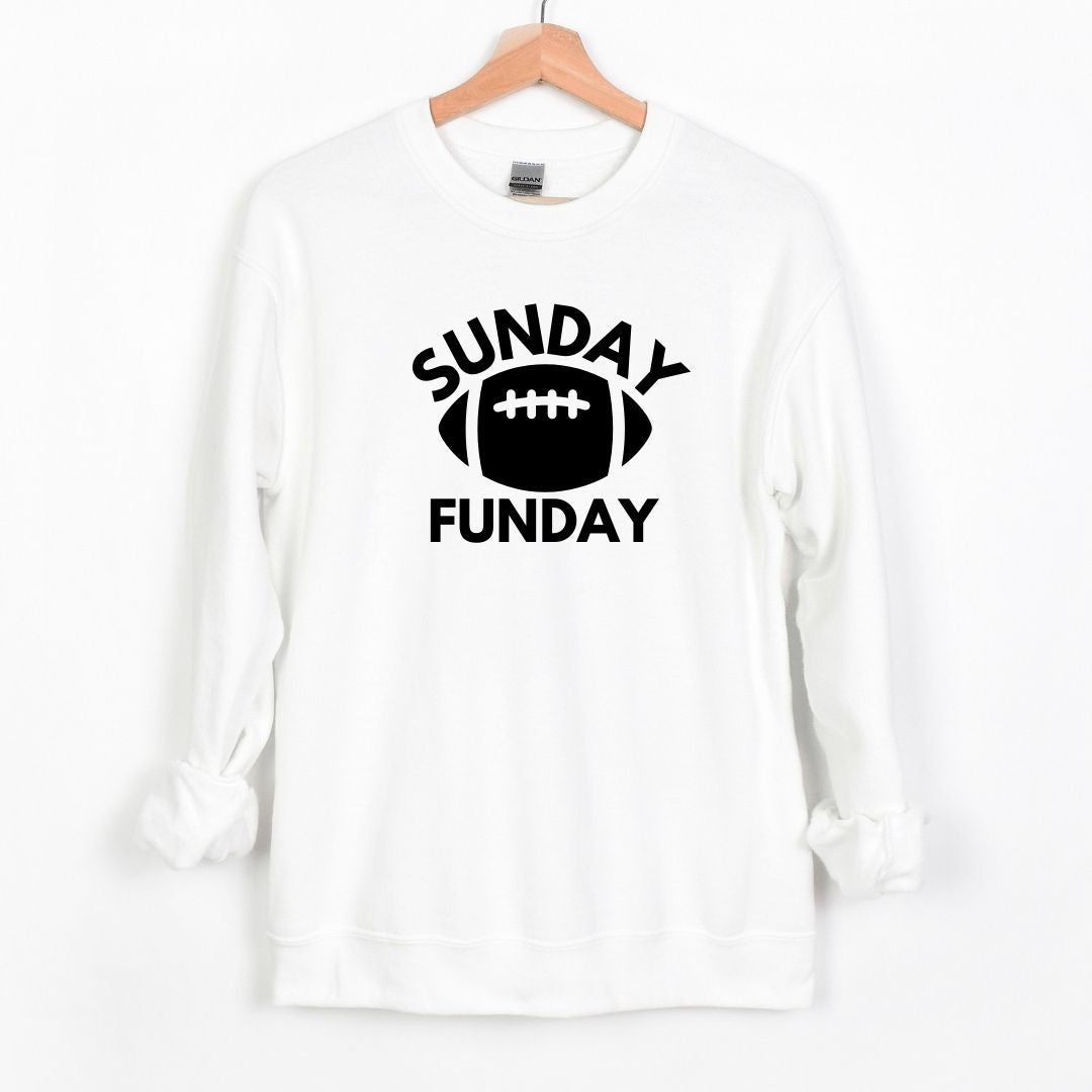 Sunday Funday - Sudadera con cuello redondo