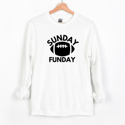 Sunday Funday - Sudadera con cuello redondo