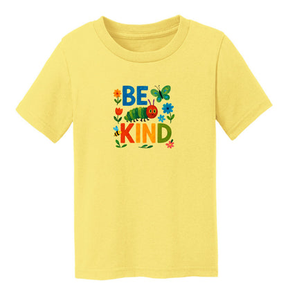 Be Kind - Colorful Caterpillar Toddler T-shirt