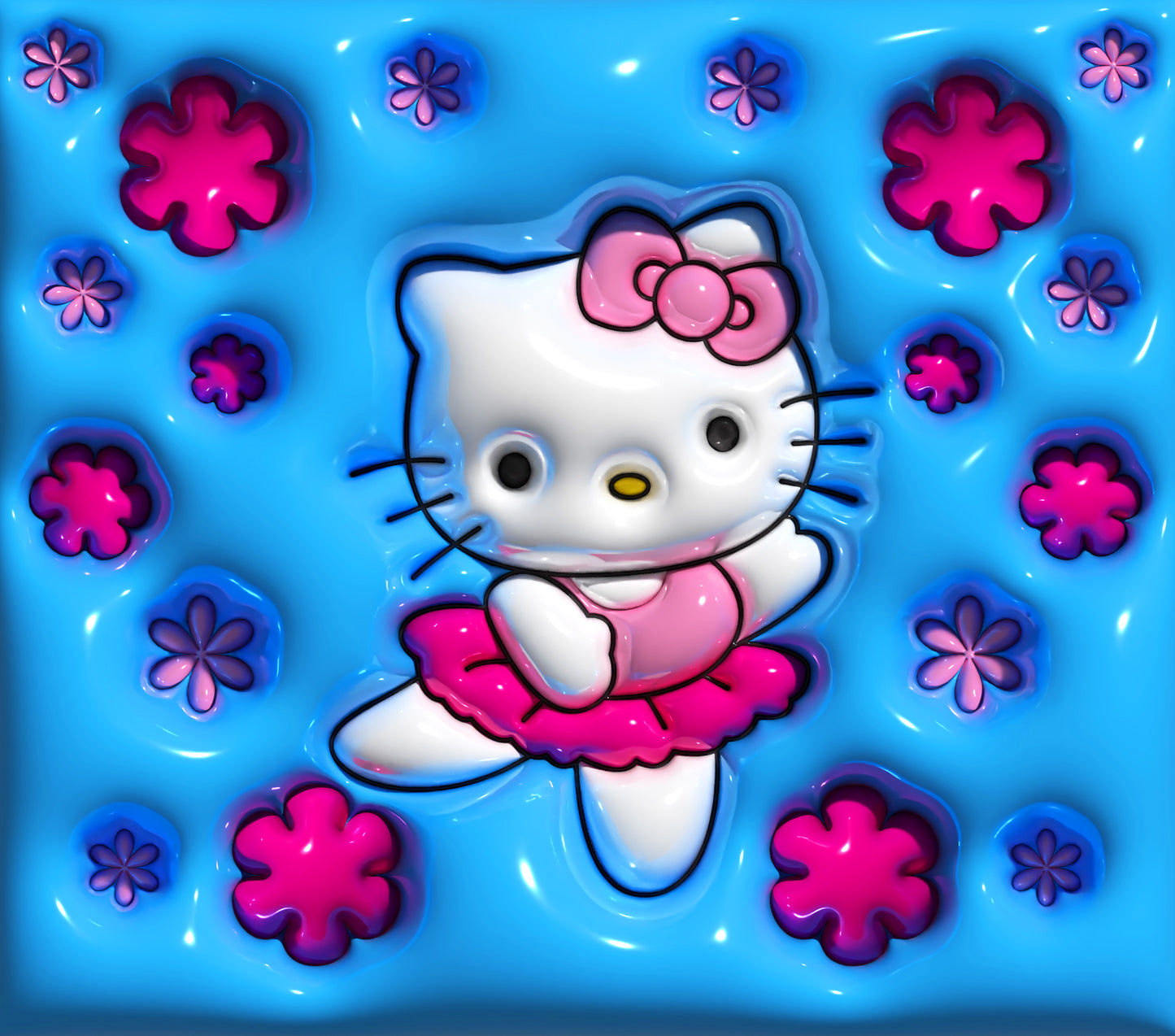20 oz. Stainless Tumbler - Hello Kitty