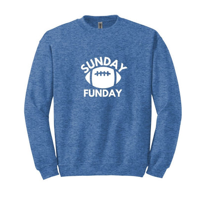 Sunday Funday - Sudadera con cuello redondo