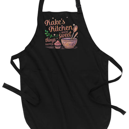 Grandma's Kitchen - Where Sweet Things Happen - Port Authority® Full-Length Apron with Pockets