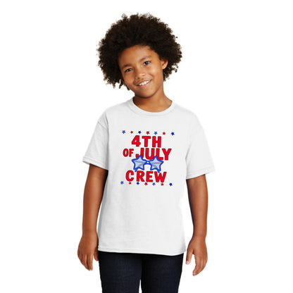 4th of July Crew Tee - Fun Tee for Groups - Available in Adult, Youth, Toddler & Infant sizes