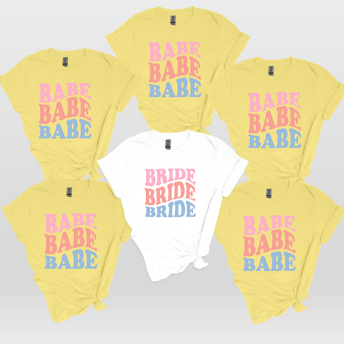 Bride/Babe - Fun, Soft Bachelorette Shirts