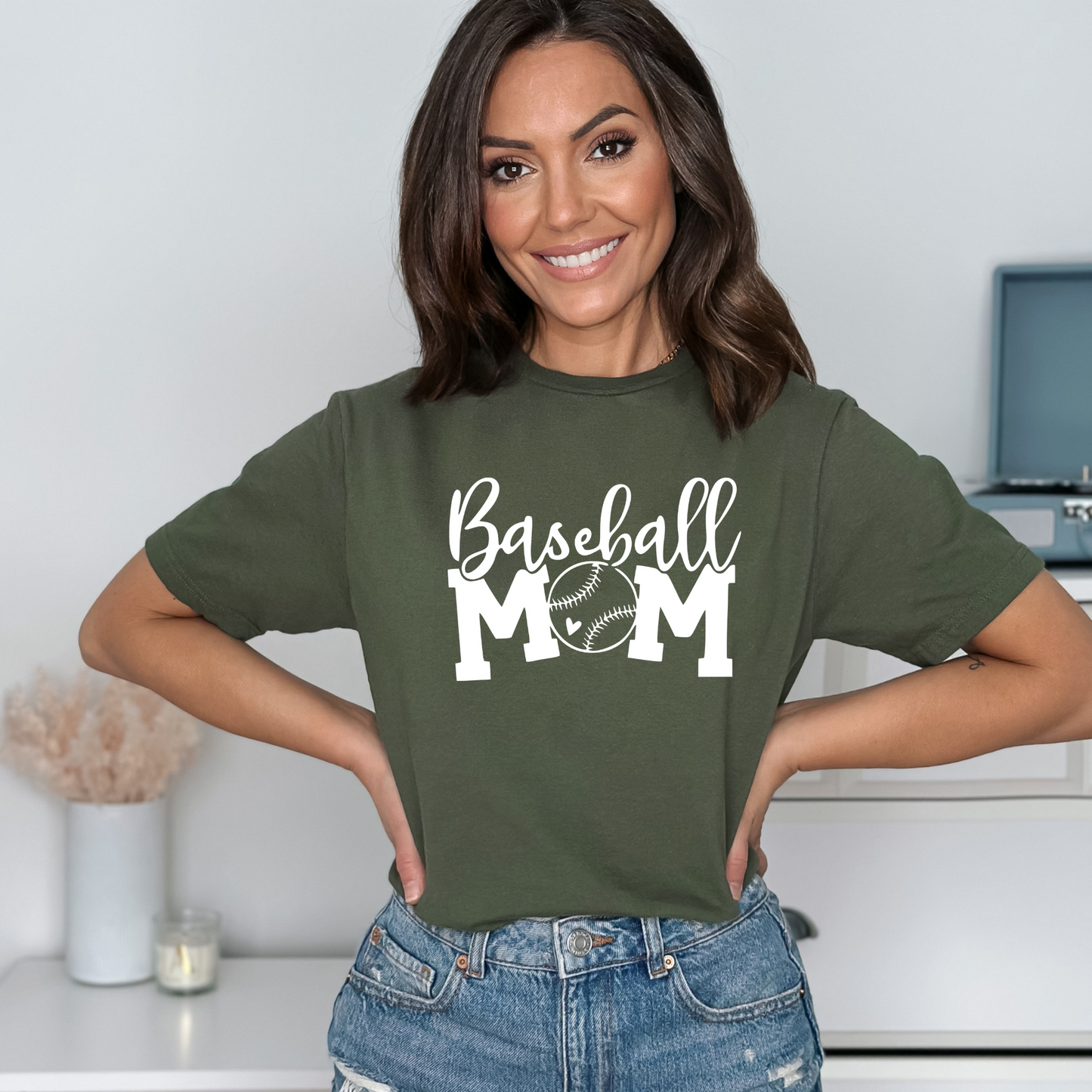 Baseball Mom - Adult Unisex Soft T-shirt