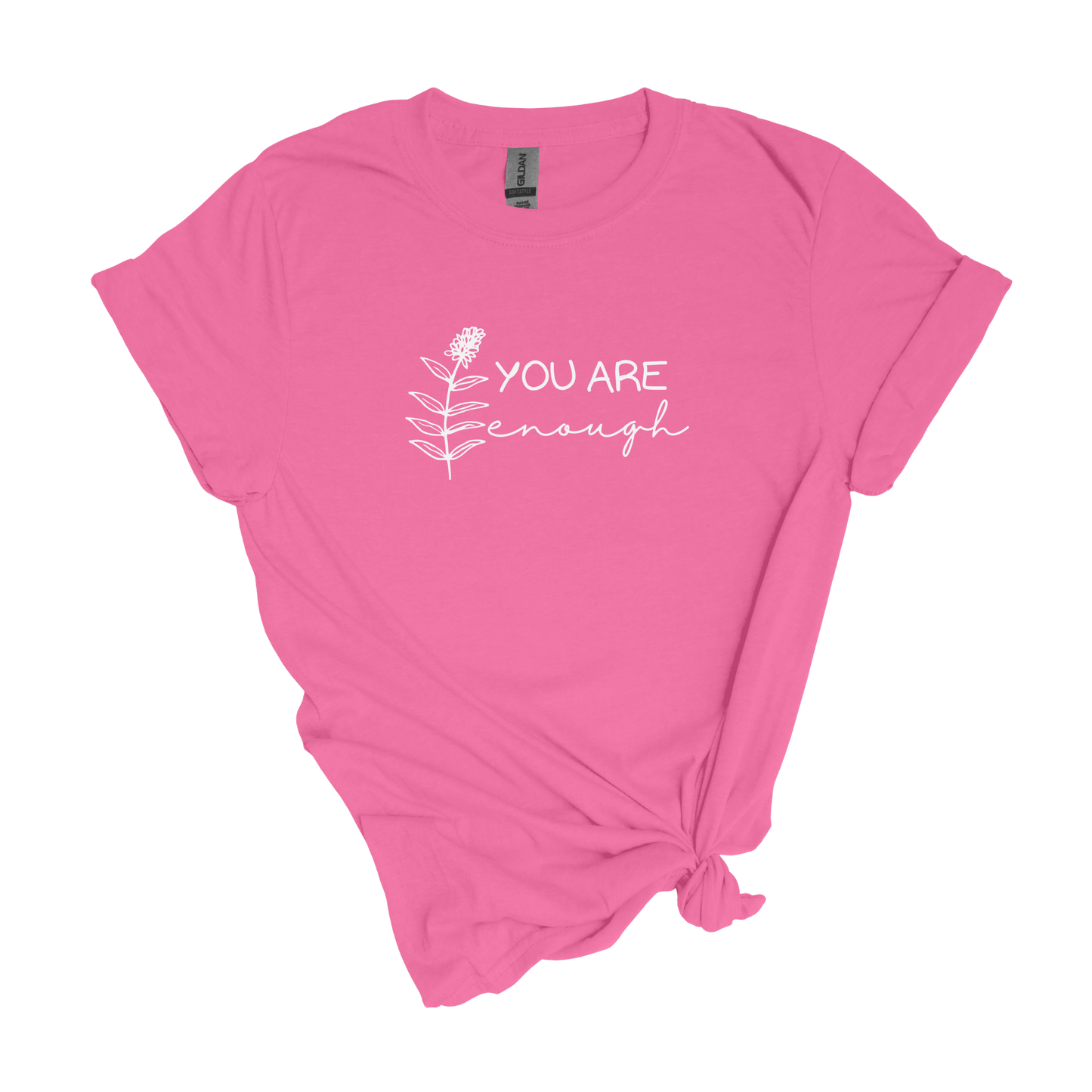 You are enough - Adult Unisex Soft Inspirational T-shirt