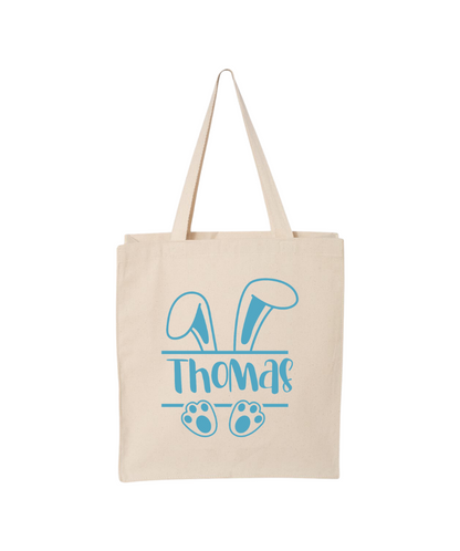 Easter Tote Bag - Personalized with your child's name