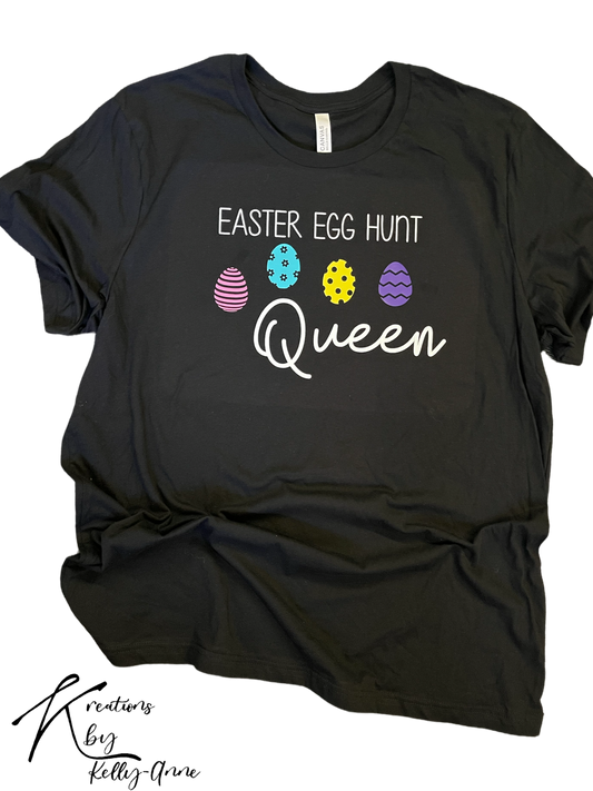 Easter Egg Hunt Queen Tee