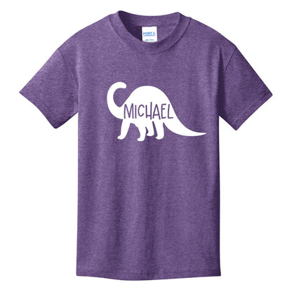 Dinosaur Youth Tee Personalized with your child's name!