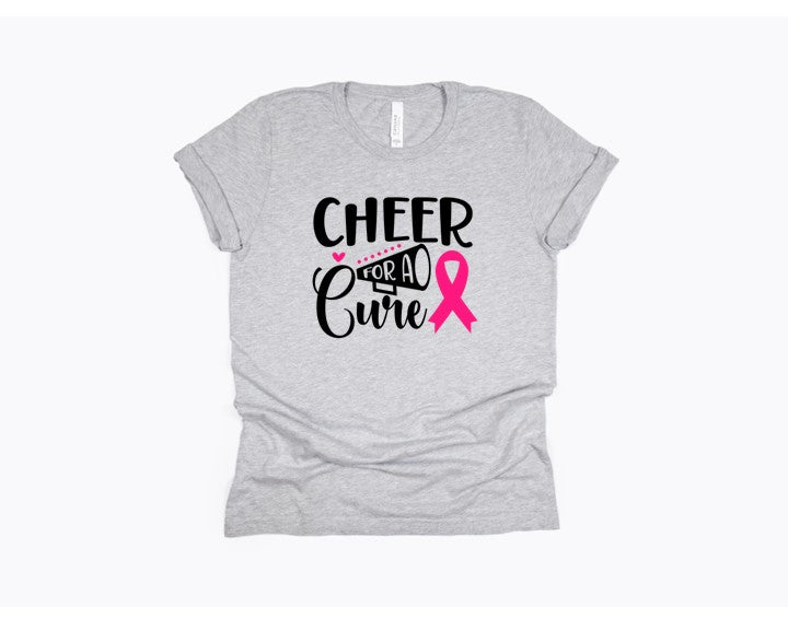 Cheer for a cure tee