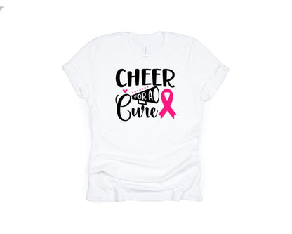 Cheer for a cure tee
