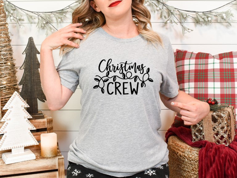 Christmas Crew Tee - Light Strand