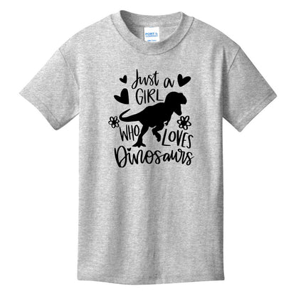 Just a girl who loves Dinosaurs - Youth Tee