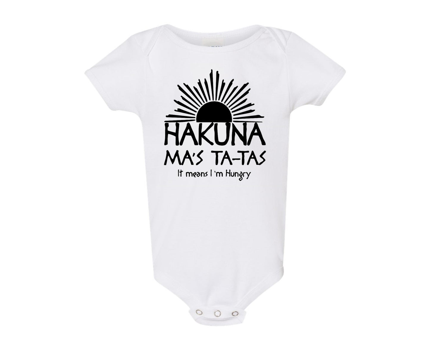 Baby One Piece Bodysuit - Hakuna Ma's Ta Tas