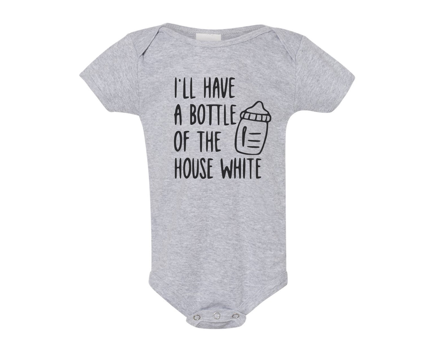 Baby One Piece Bodysuit - I'll have the House White