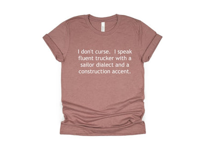 I don't curse - Tshirt