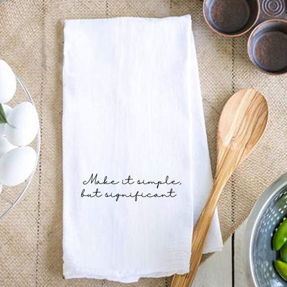 Flour Sack Dish Towels - Inspirational Collection