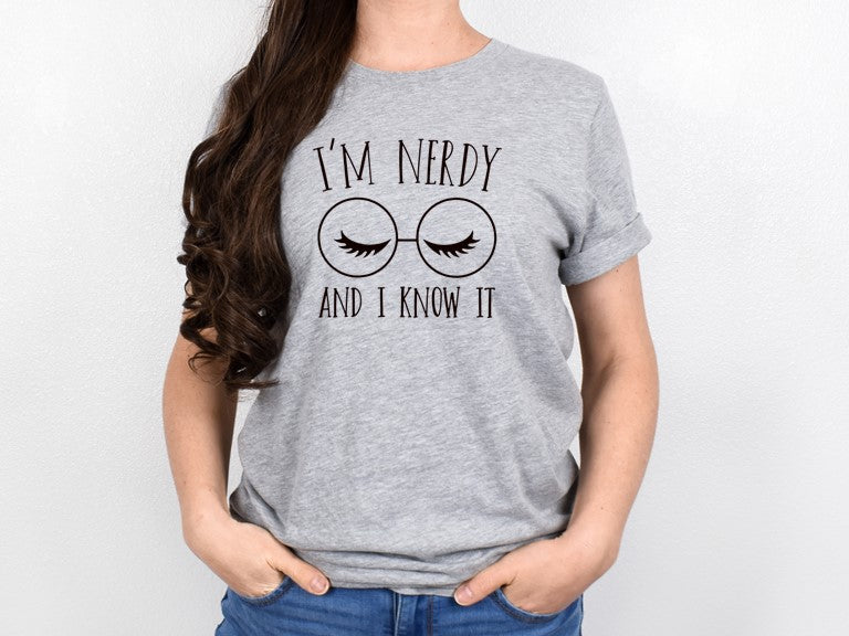 White and nerdy on sale sweatshirt