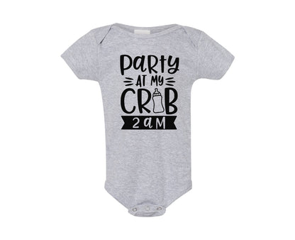 Baby One Piece Bodysuit - Party at my crib