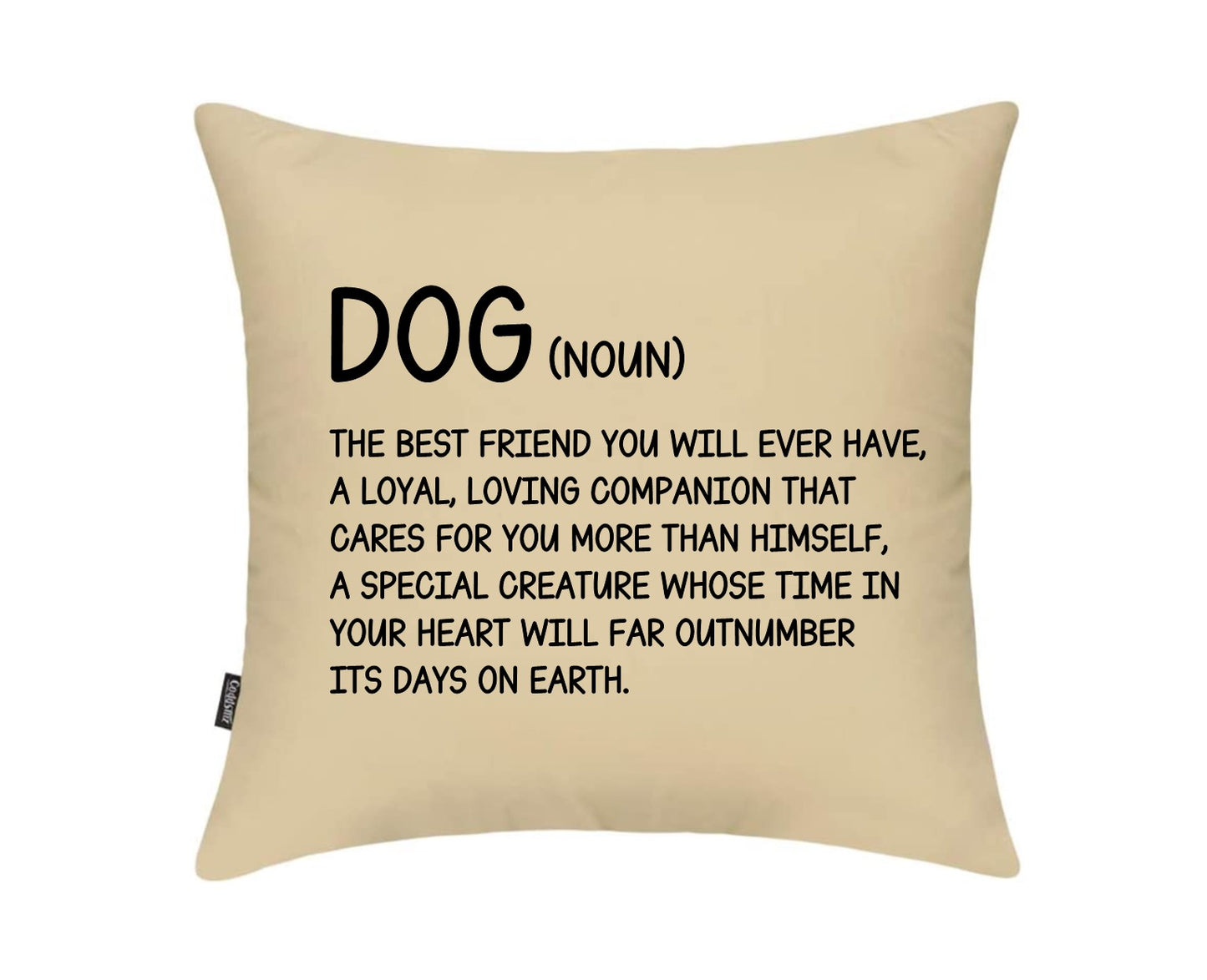 Housse de coussin pour chien