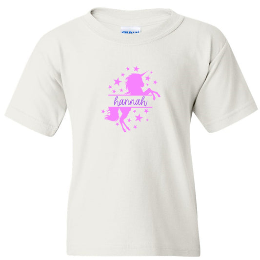 Camiseta Unicornio con Nombre Personalizado