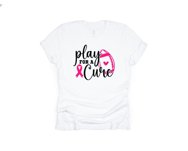 Play for a cure Tee - Football