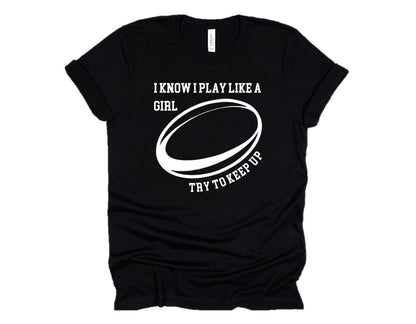 Camiseta de rugby para mujer