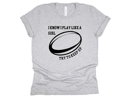 Camiseta de rugby para mujer