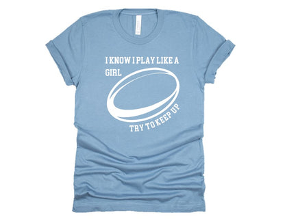 T-shirt de rugby pour femmes