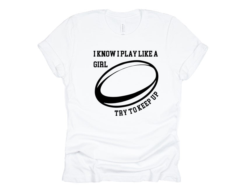 T-shirt de rugby pour femmes