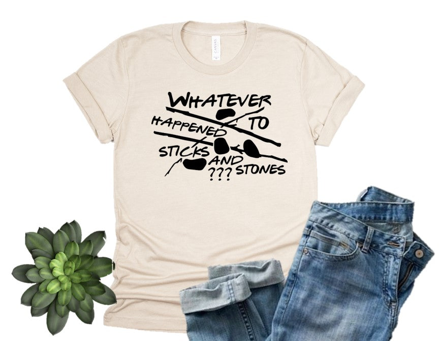 Sticks and Stones Tee