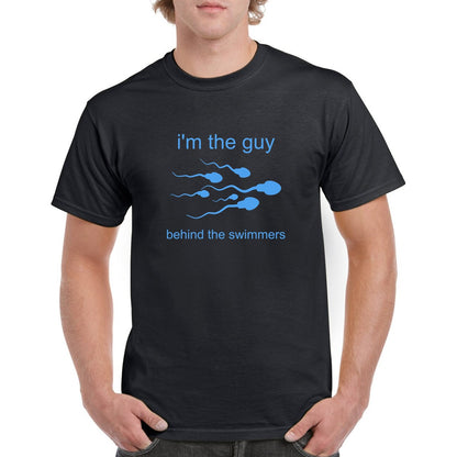 I'm the guy behind the swimmers - funny Gender Reveal Shirt