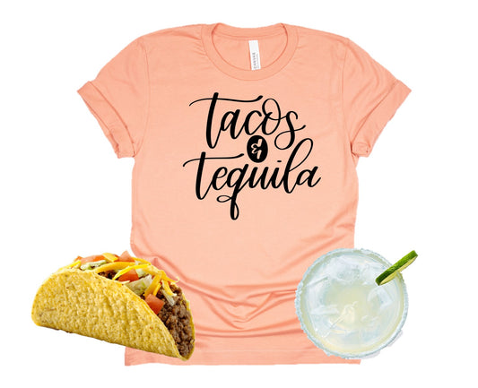 Camiseta de tacos y tequila