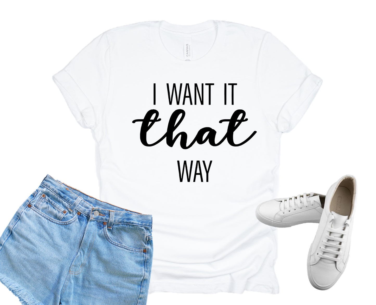 I want it that way tee