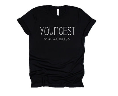 Oldest, Middle, Youngest Tees